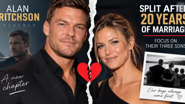 Alan Ritchson and wife Catherine split after 20 years of marriage