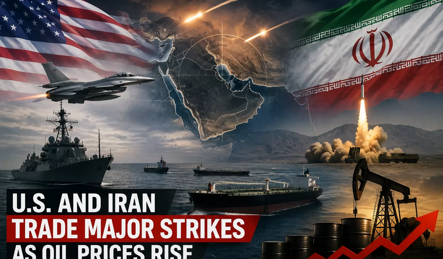 U.S.-Iran Strikes Escalate as Oil Prices Rise