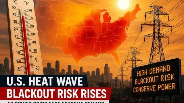 U.S. heat wave blackout risk strains power grid