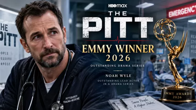 The Pitt and Noah Wyle celebrate major wins at the 2026 Emmy Awards