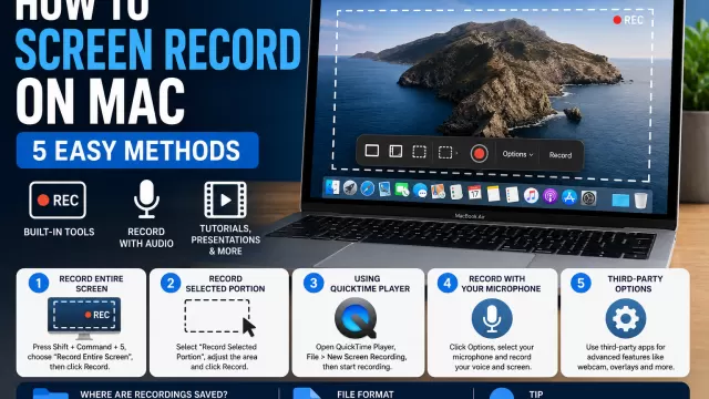 how to screen record on Mac